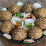 Keef-Kifak Falafel with Hummus, Bagdones, Kuzbarah, Basal